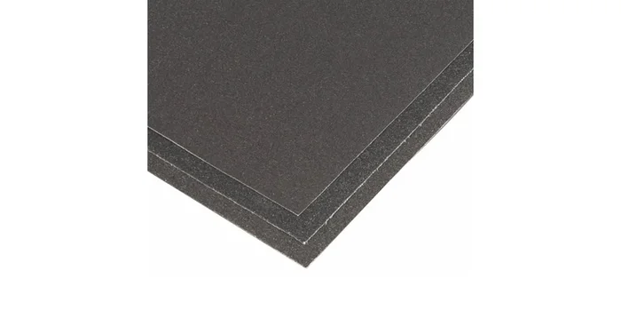 3 feuilles abrasives toile émeri, 230 x 280 mm, grain 60 – Gros – NESPOLI