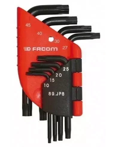 89.JP – Jeux de clés mâles coudées Torx® en étui – 89.JP6 – Facom