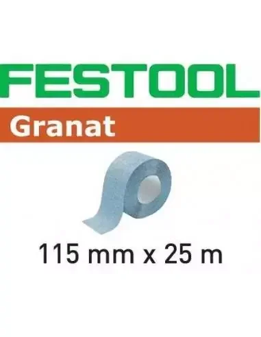 Abrasifs en rouleau 115x25m P120 GR – Festool