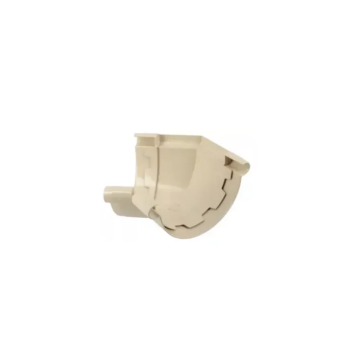 Angle à coller Nicoll TECHTAN 135° pour gouttière demi-ronde LG25 sable