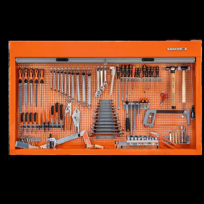 Armoire 1 800 mm avec volet roulant kit de 110 outils multi-usages 149