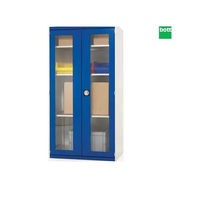 Armoire lourde (portes transparentes)h 2000mm l 1300mm