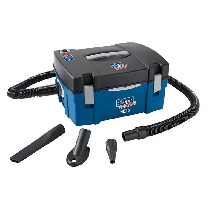 Aspirateur atelier hd2p 3en1 5L avec 4 accessoires Scheppach