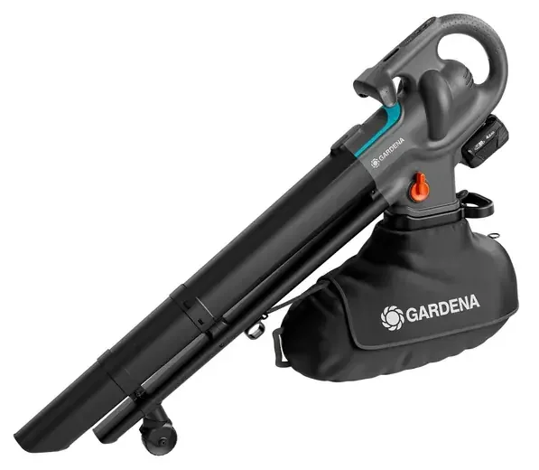 Aspirateur souffleur broyeur 3-en-1 PowerJet Collect 18V P4A, Kit prêt à l’emploi