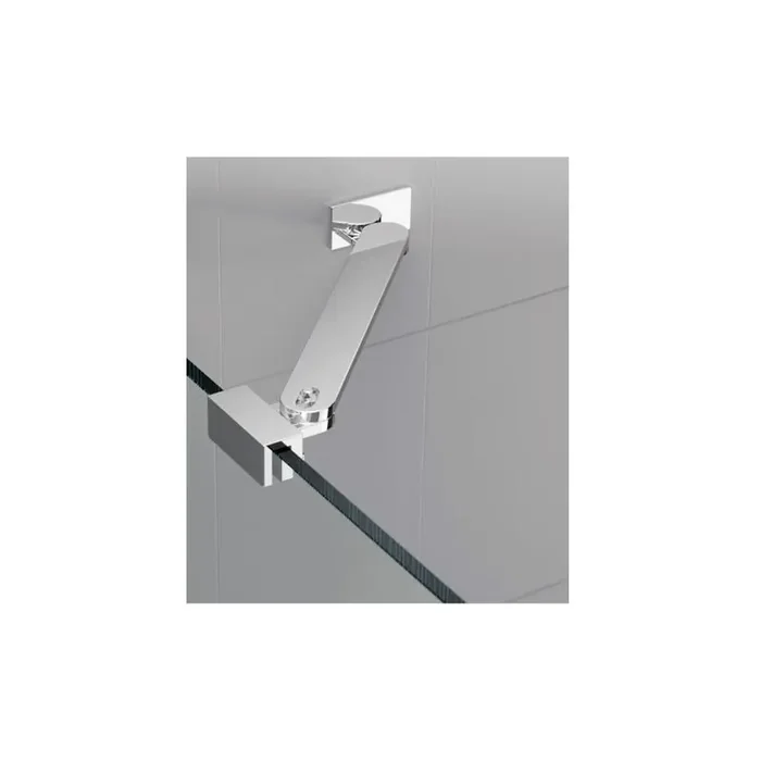 Barre de renfort d‘angle R80LOU250-K 25cm chrome Novellini