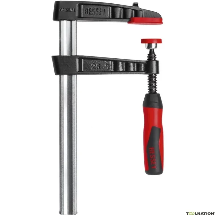 Bessey TG25-2K Presse à vis en fonte malléable 0-250 mm avec poignée bi-matière