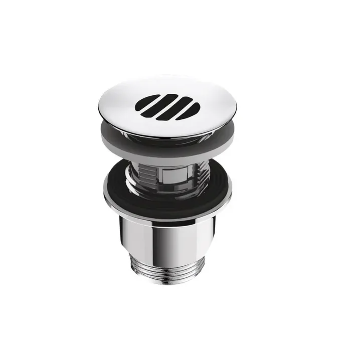 Bonde HYGIÉNA 1&Prime;1/4 grille concave lanterne sécable Delabie
