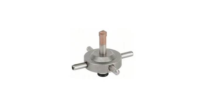 BOSCH Croix de centrage pour forets diamantés pour perçage à sec et fraise pour boîtes de câblage 62 mm 2608597904