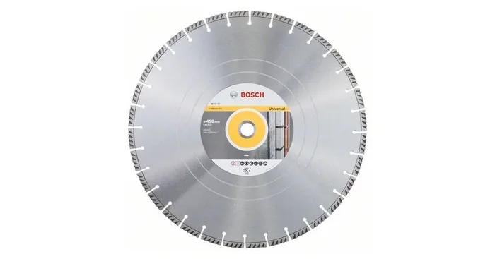 BOSCH Disque à tronçonner diamanté Standard pour Universel 450 × 25,4 450×25,4×3,6x10mm 2608615074