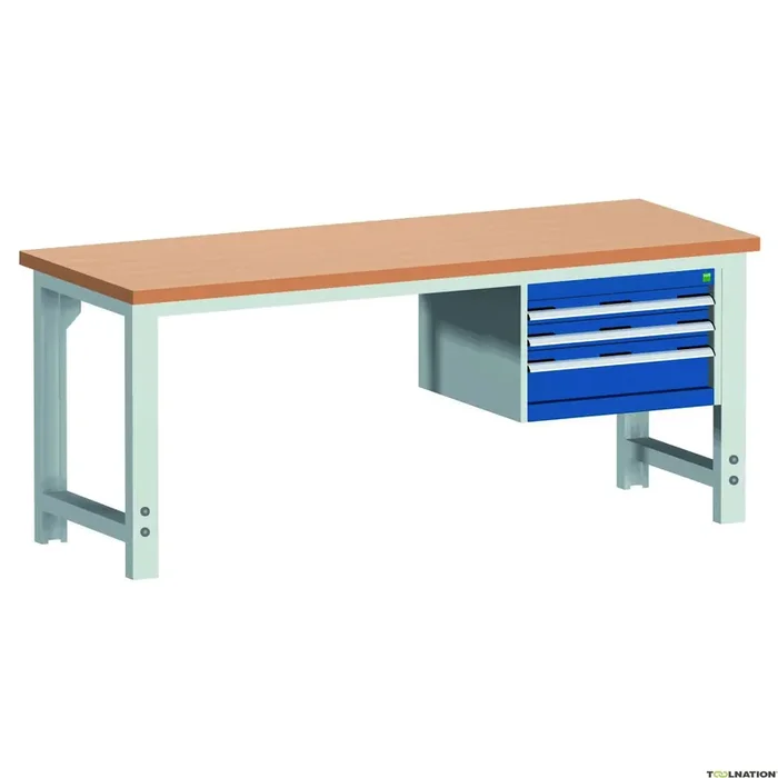 Bott 41003536.11V W-1577/11-1.37 Établi en contreplaqué 1500x750x740-1140mm