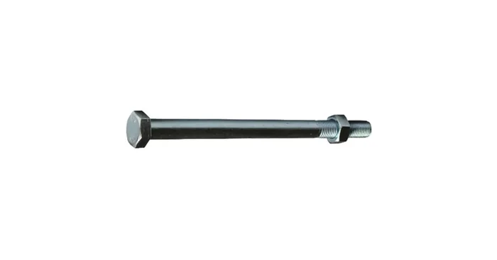 Boulon de charpente tête hexagonale avec écrou, zingué, 16 x 180 mm, 25/bte – VISWOOD