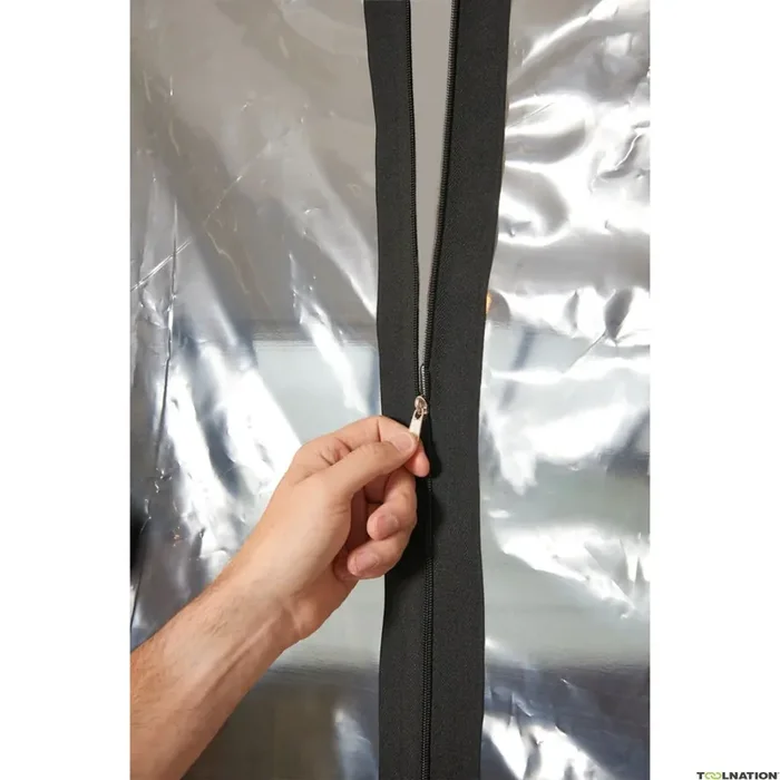 Carat DPR0100000 Fermeture à glissière robuste 2 pcs x 2 mtr