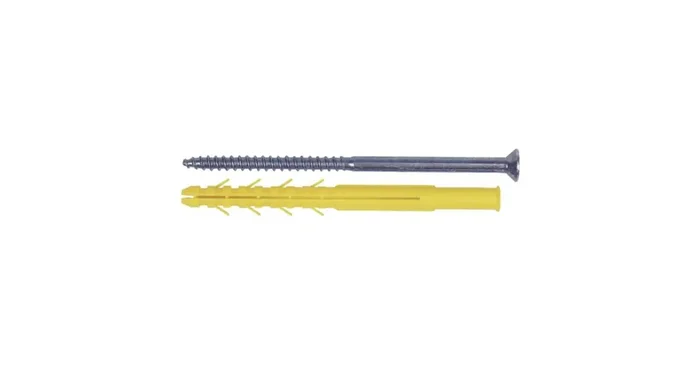 Cheville CQLV Ø10 x 80 mm + vis tête fraisée Torx T40, 25/bte – ING FIXATIONS