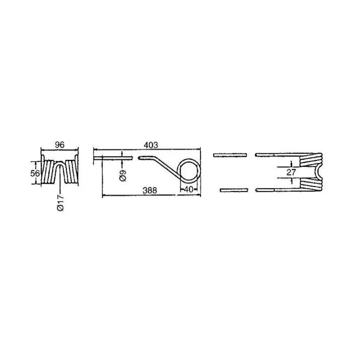 Cirkeltand 9024832 – Claas