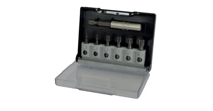 Coffret 7 embouts de vissage Torsion Torx + porte-embout magnétique 25 mm – ALPHA COUPE