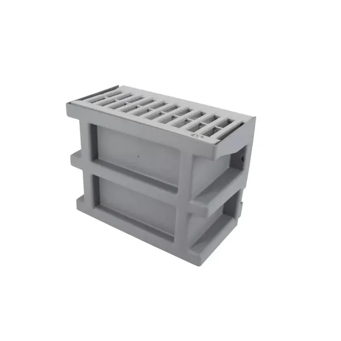 Courette Nicoll COUR7G pour vide sanitaire 26×13,5x20cm gris clair