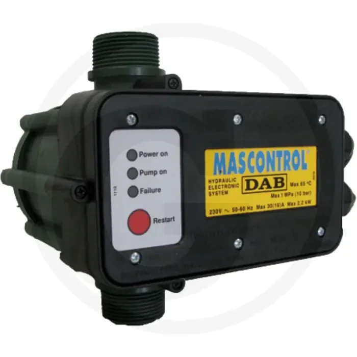Dab dab mascontrol – vermogen max. 2,2 kw