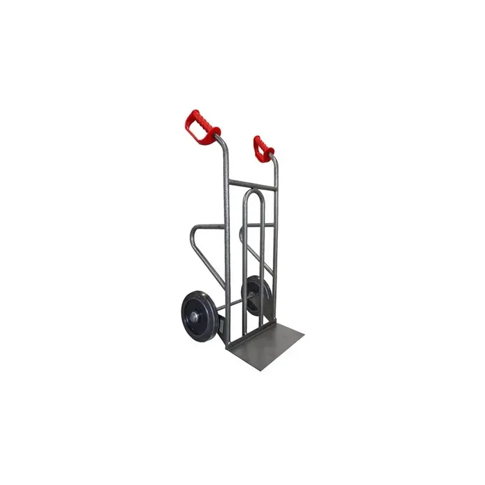 Diable acier Stockman DDPO1-RSN droit 250kg roues caoutchouc noir