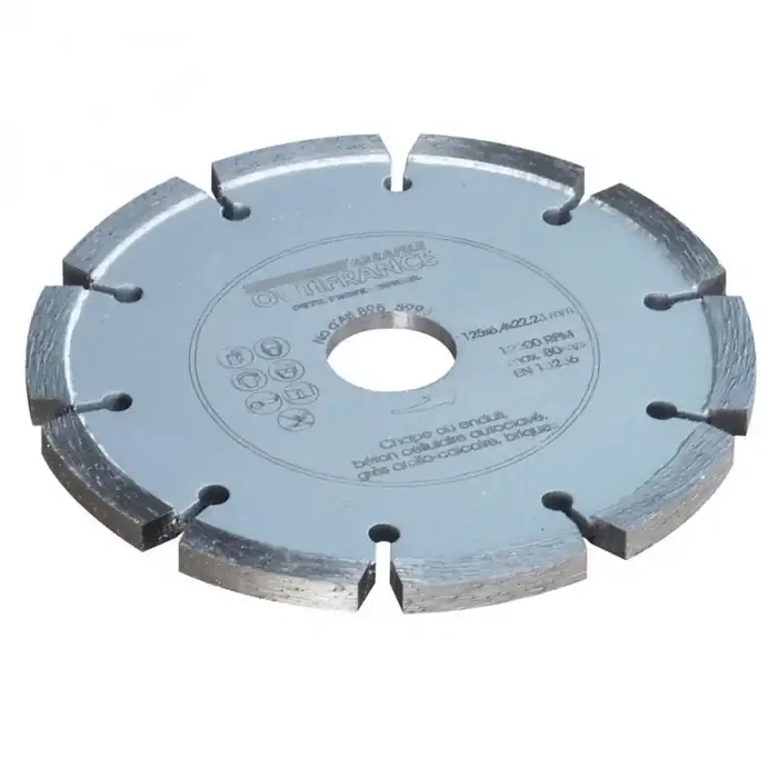Disque diamant à déjointoyer Outifrance 8955993 125×6,4×22,2mm