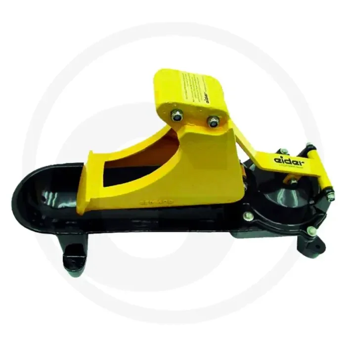 Eider membraan weidepomp geëmailleerd, gelaste hevel, pennen en bouten van rvs, 1″ aansluiting – afmetingen: 710x235x430 mm