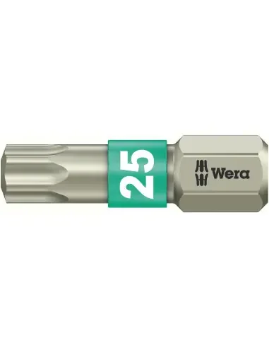 Embout TS inox 3867/1 TX 20×25 mm – 05073622001 – Wera