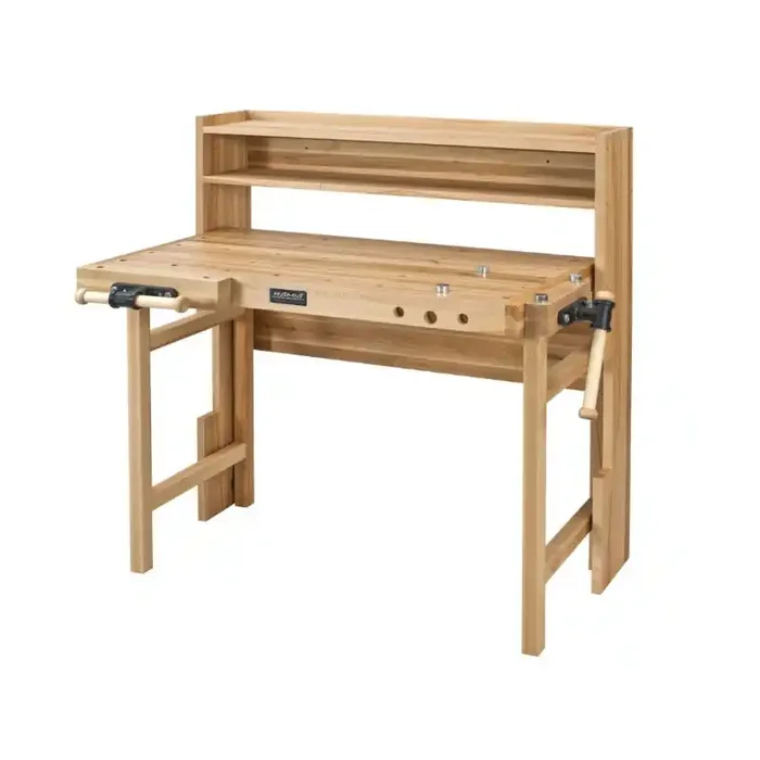 Etabli bois Junior (hêtre stratifié haute qualité) 1000x630x620-770 mm
