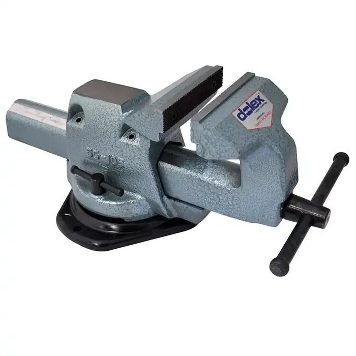 Etau réglable tournant en acier 105mm ouverture 150mm série 50 Dolex