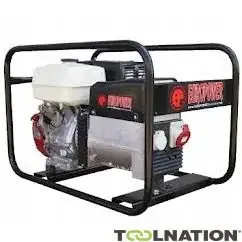 Europower 950000652 Générateur EP6500T 7000 Watts