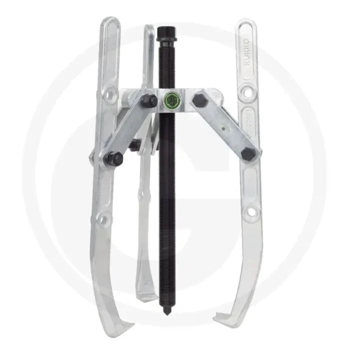 Extracteur combiné Kukko à 3 bras avec timon pivotant et profondeur de serrage réglable – tonne max : 5