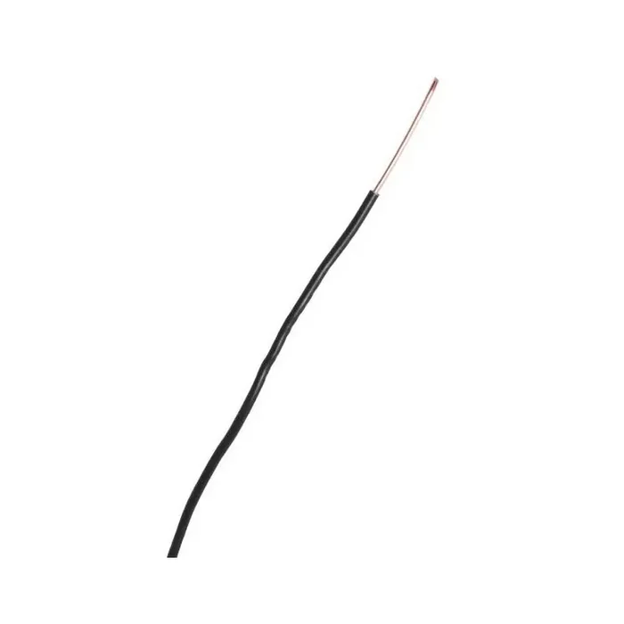 Fil rigide domestique H07 V-U noir 2,5 mm² Diam 3,9 mm