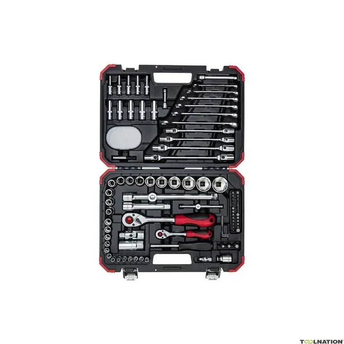 Gedore RED 3300062 R46003092 Jeu de clés à douille 1/4″ + 1/2″. + 1/2″ Métrique 92 pièces