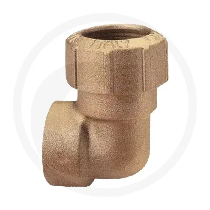Haakse bocht 90° – aansluiting: 3/4″ – buitenbuis-Ø: 25mm – werkdruk: 16 bar