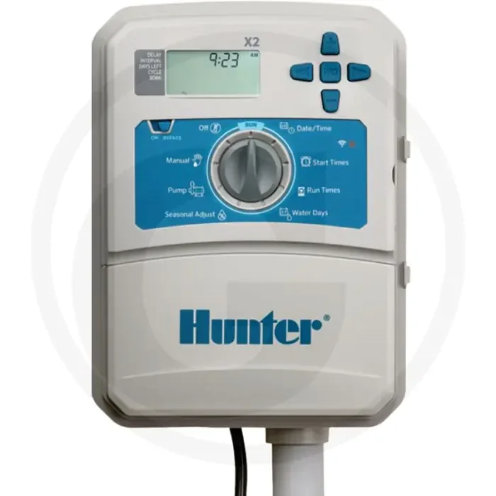 Hunter beregeningscomputer x2-401-e 4 zones – ip44 waterproof
