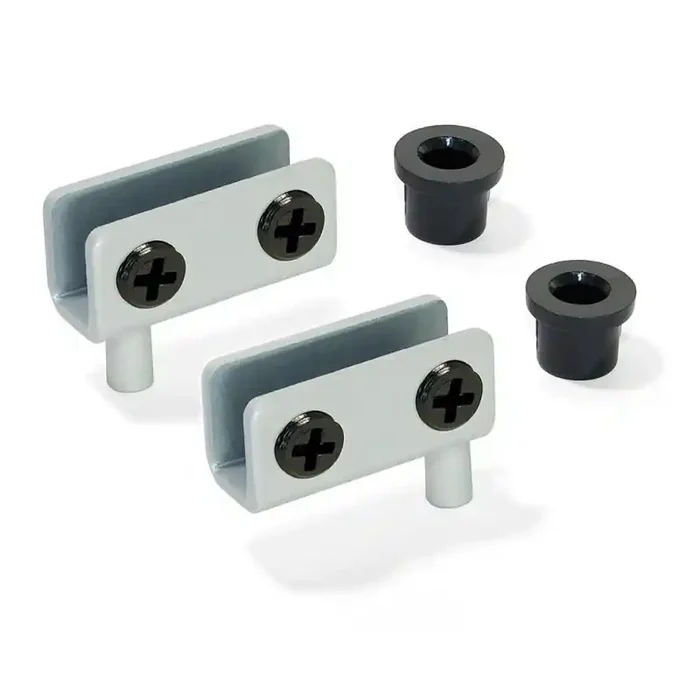 Jeu de Charnières 1016025 pour Porte en Verre Emuca