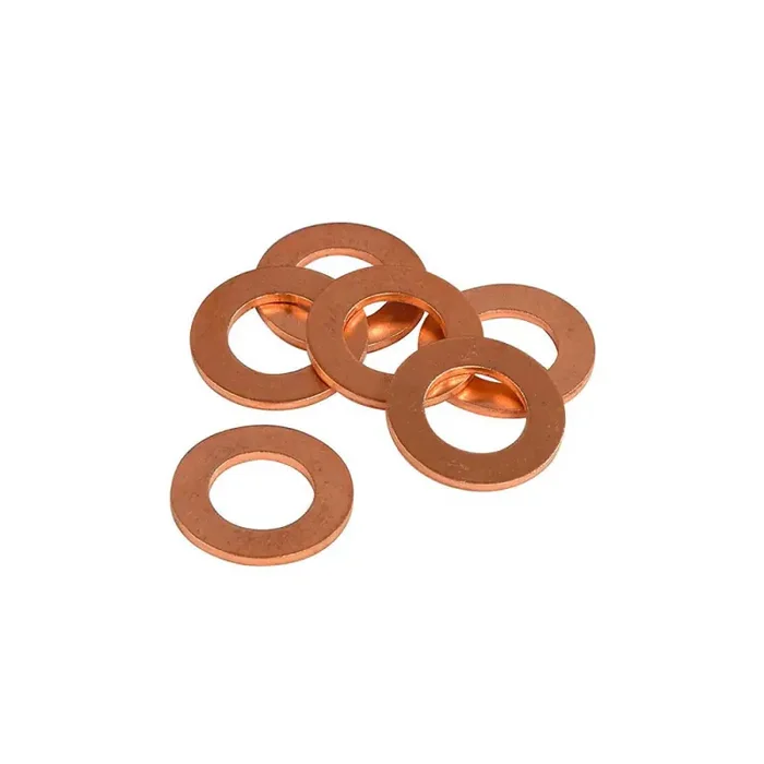 Joints vidange X 6 – cuivre – 14 x 25 x 2 mm