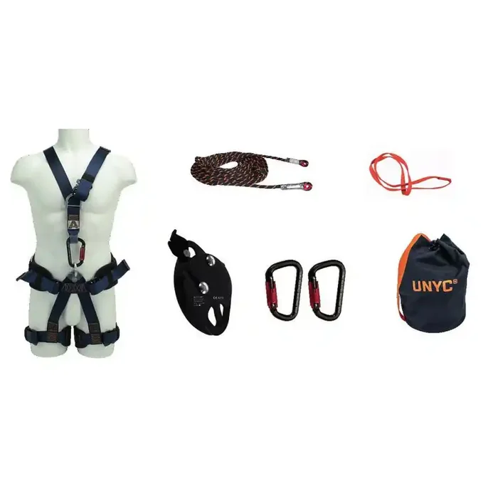 Kit de sécurité Master harnais S-M-L-XL avec accessoires
