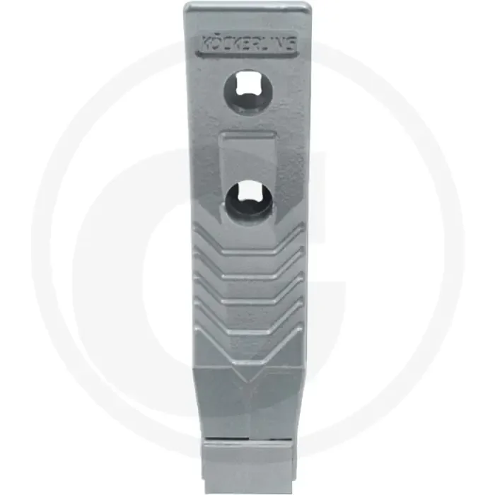 Köckerling Vario schaar 60 x 30mm (voor minimale slijtage omsluit een hardmetalen plaat de beitel)