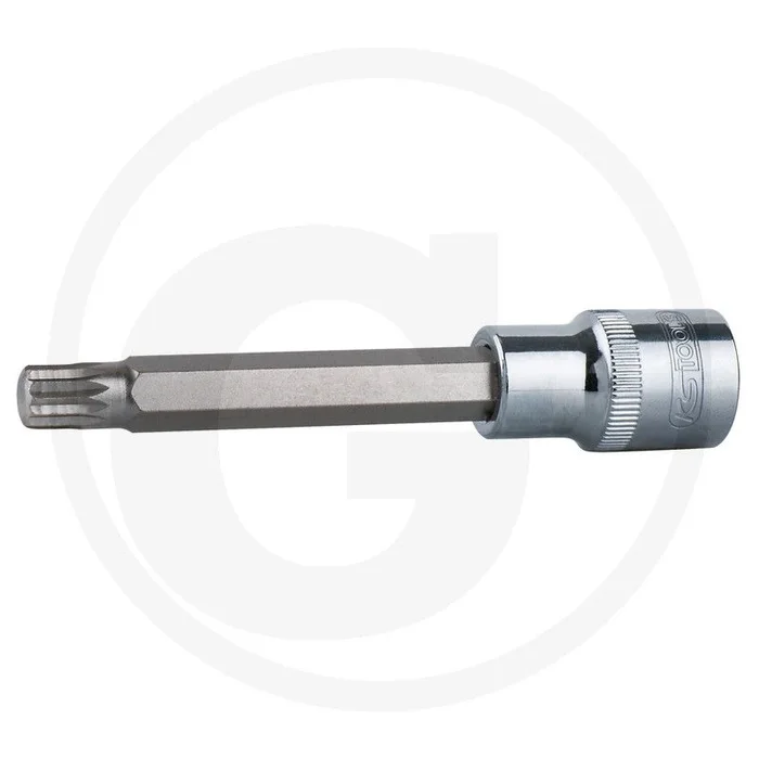 Ks tools 1/2″ chromeplus® bit-dopsleutel voor veeltand (xzn®)-schroeven, lang, m5 – lange uitvoering