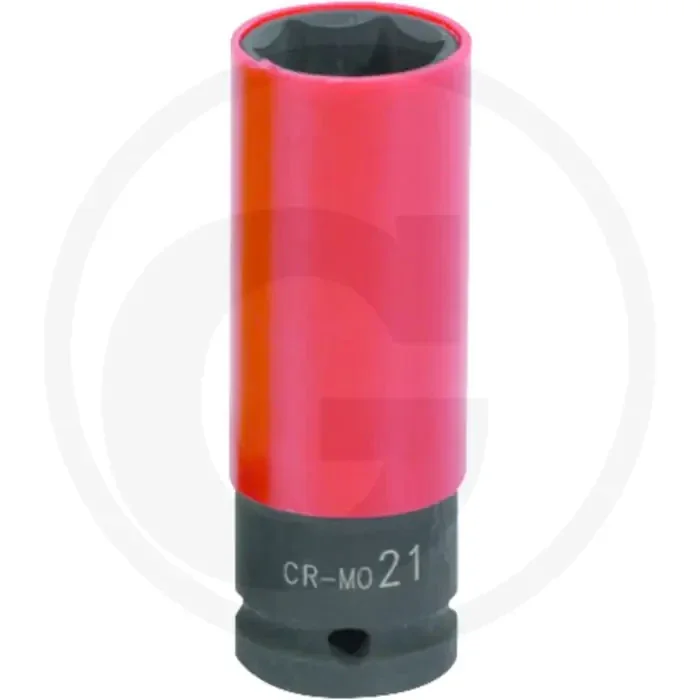Ks tools 1/2″ dopsleutel, lang voor alu-velgen, 21mm, kunststofbescherming