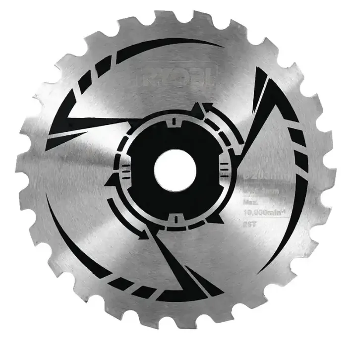Lame de scie RAC136 D20cm 26 dents pour débroussailleuses Ryobi