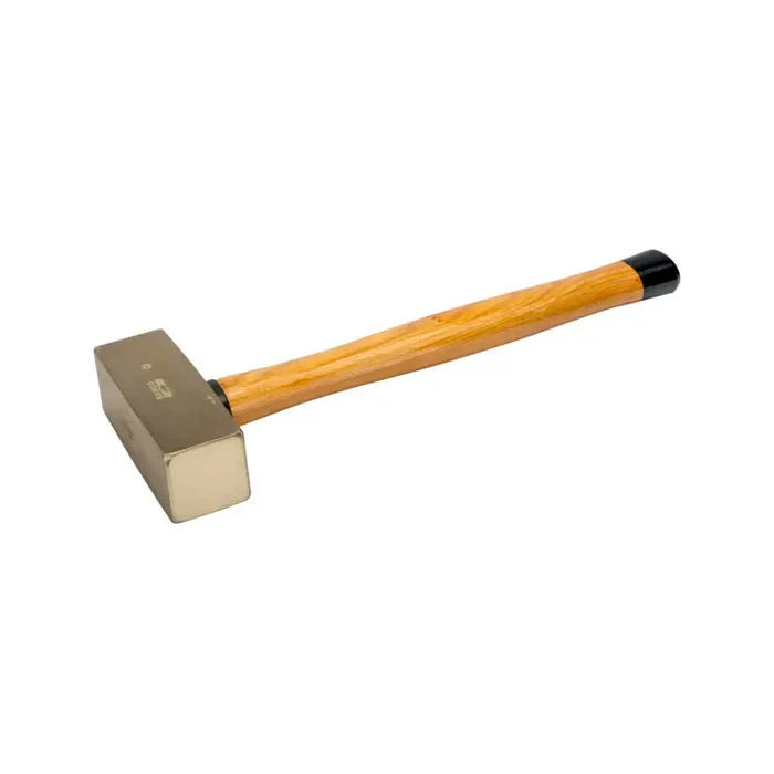 Marteau de serrurier en alu bronze 4 kg avec manche en bois NS500-4000
