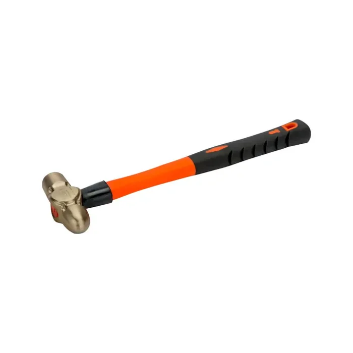Marteau serrurier à panne ronde 680 g avec manche fibre verre NS506-70