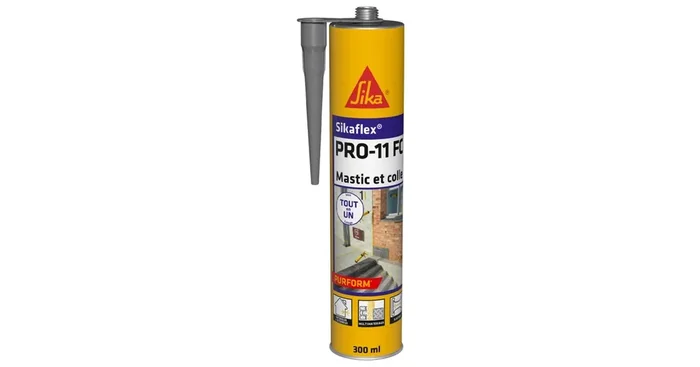 Mastic colle polyuréthane SikaFlex Pro 11 FC 300 ml gris – SIKA
