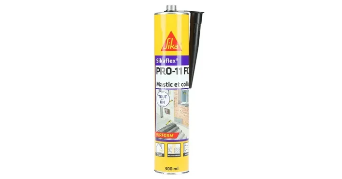 Mastic colle polyuréthane SikaFlex Pro 11 FC 300 ml noir – SIKA