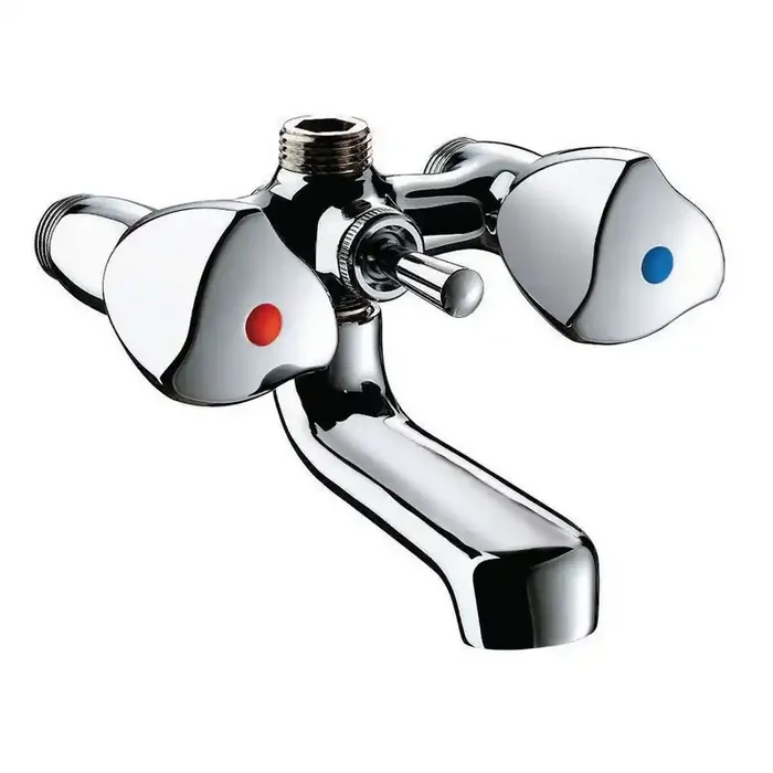Mélangeur bain-douche M1/2&Prime; avec bec fixe entraxe 80 mm