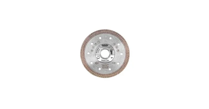 METABO Disque à tronçonner diamanté Dia-TS 125×22,23 mm – TP, Carrelage, Professionnel 628579000