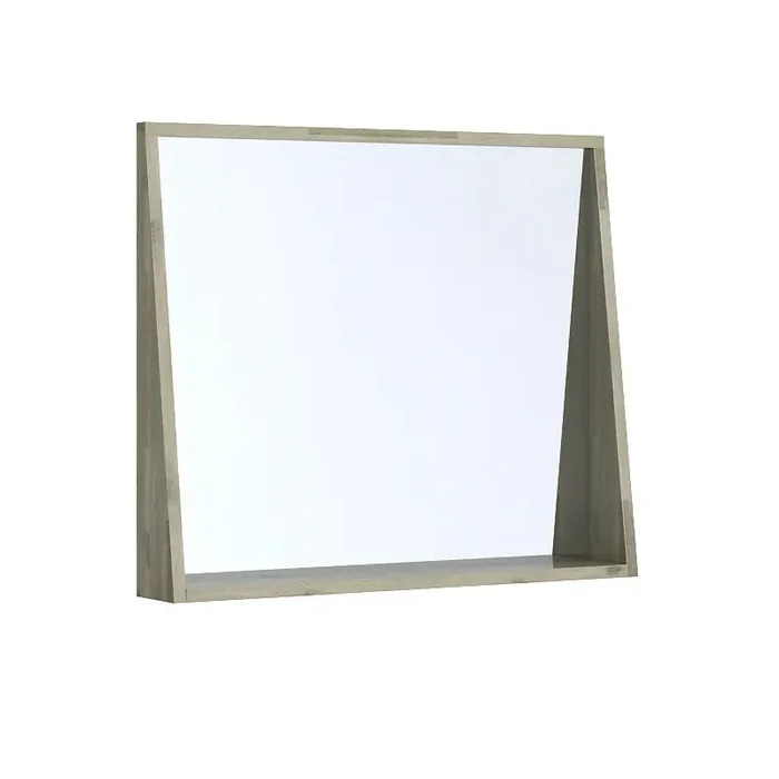 Miroir cadre avec étagère 80 cm CHELSEA
