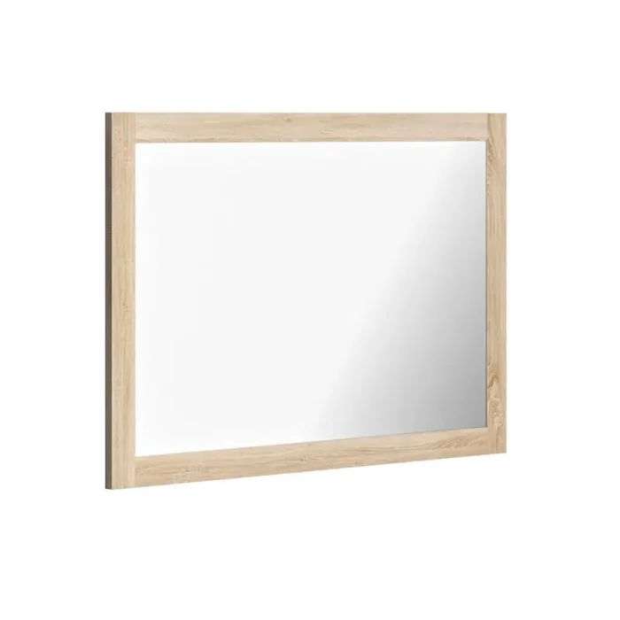 Miroir cadre bois 120 cm couleur Chêne hamilton CAMBRIDGE