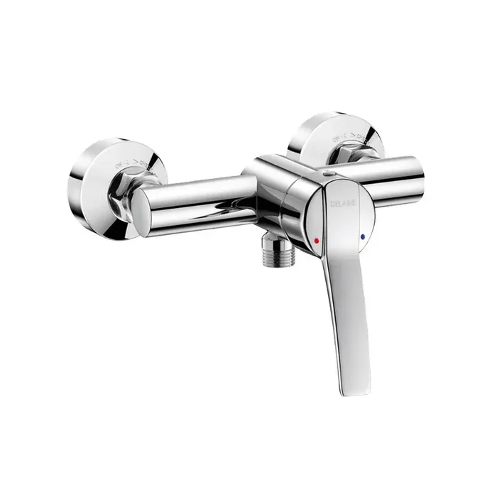 Mitigeur de douche mécanique Securitouch M1/2&Prime; 9 l/min laiton chromé