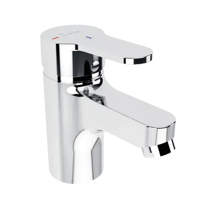 Mitigeur de lavabo monotrou Olyos Cartouche Diam 40 mm C3 chromé bec f